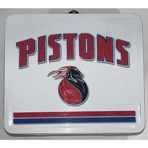 Vintage Pistons Metal Lunchbox